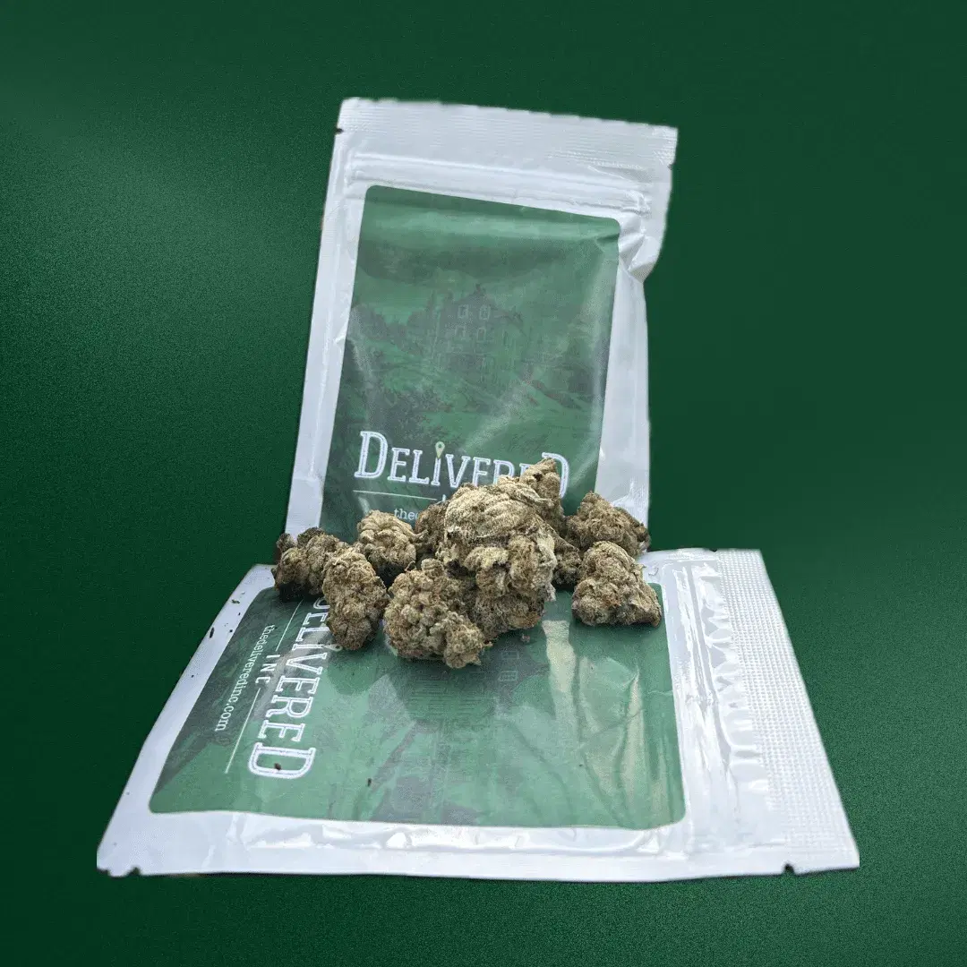 Delivered cannabis promo