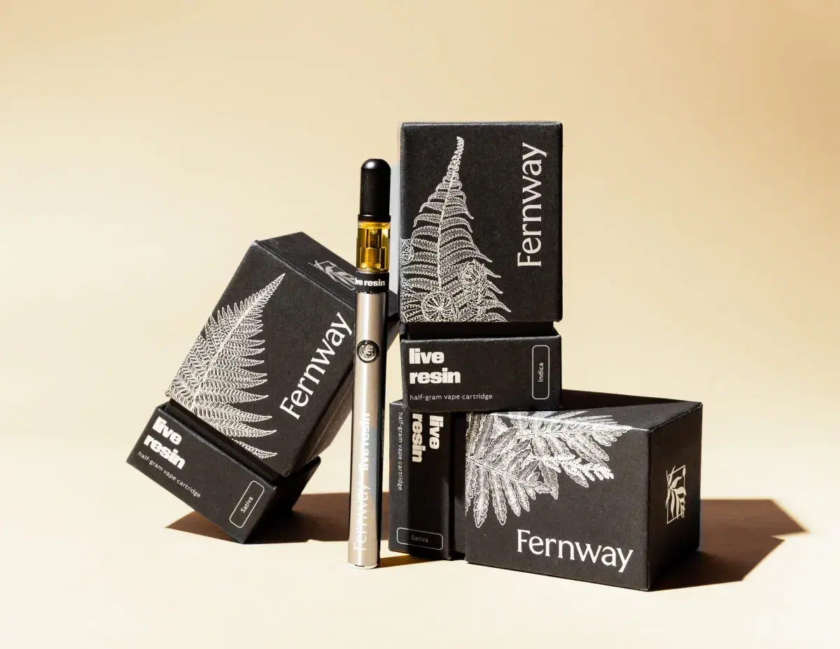 Fernway live resin vape cartridge