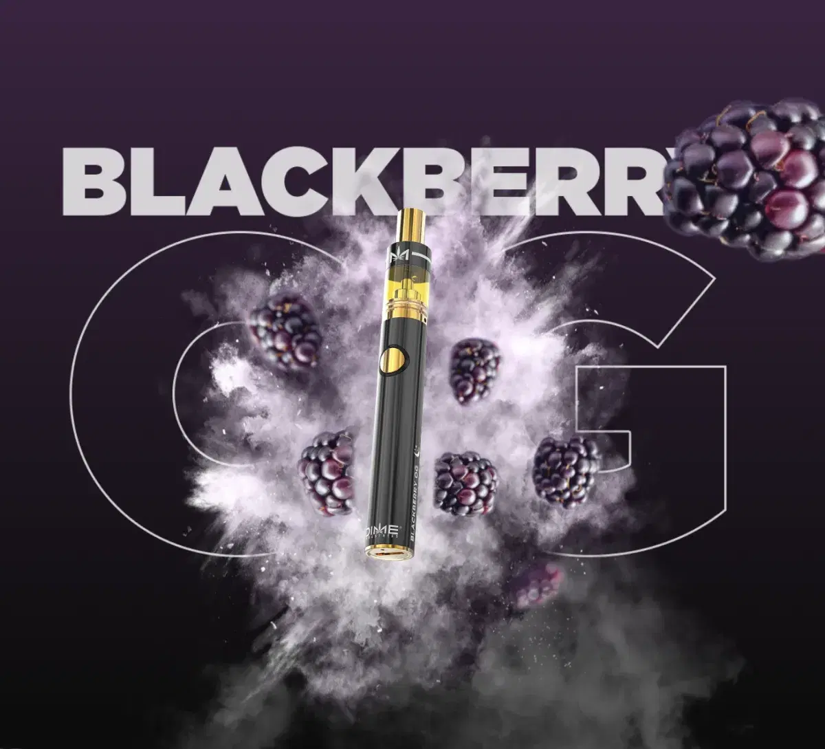 Blackberry OG | 2g DIME Signature Line AIO Vape | TAX INCLD